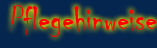 Pflegehinweise